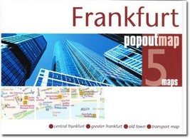 Frankfurt Popout Map - $8.34