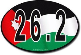 Jordan Wavy Oval Marathon Sticker - $2.70