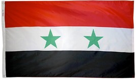 Syria - 5'X8' Nylon Flag - $114.00
