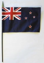 New Zealand - 8&quot;X12&quot; Stick Flag - $11.10