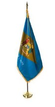 Delaware - 8&#39; Flag Presentation Set - £261.78 GBP