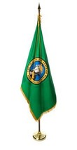 Washington - 8&#39; Flag Presentation Set - £316.11 GBP