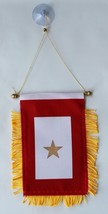 Service Banner (Gold Star)  - Window Hanging Flag - £2.60 GBP