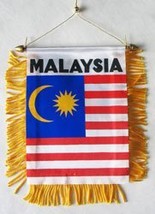 Malaysia Window Hanging Flag - $3.30