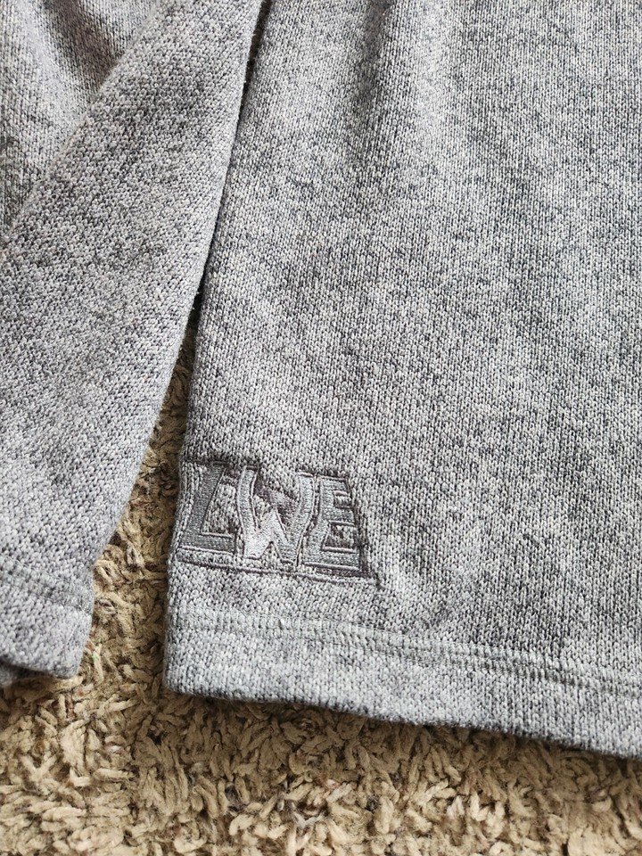 KUIU Base Camp High Loft Sweater Fleece Men's XL GRAY 1/2 Zip Pullover Item image 2
