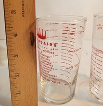 VTG Frigidaire and General Electric Promotional Glasses 1 Cup Measuring Cups image 7