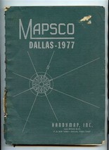 Mapsco Dallas Texas 1977 Routing &amp; Delivery System Including Lewisville &amp; Plano - £69.63 GBP