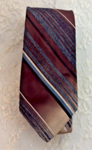 Vintage Brittania Striped Necktie - $14.12