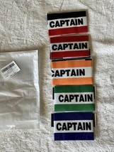 Set of 5 captain arm bands. Perfect for volleyball or basketball competi... - €5,39 EUR