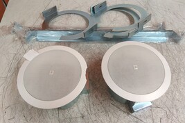 Pair Of JBL Control 24CT Micro Ceiling Loudspeakers w/ Celling Mount  - $71.25
