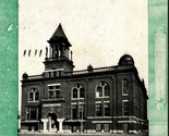 Fargo North Dakota ND Masonic Temple Faux Frame 1909 Vtg Postcard P11 - $4.17