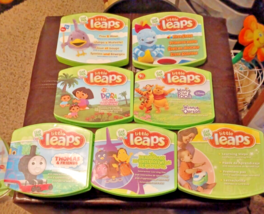 LITTLE LEAPS LEARNING STEPS INTERACTIVE LEAP FROG BABY DVD LOT OF 9 - $38.70