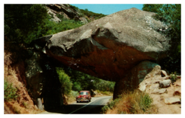 Arch Rock Generals Highway Sequoia Kings Canyon Park Chrome Postcard Unposted - £3.86 GBP