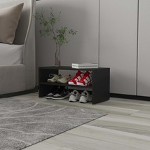 Black 2-Shelf Shoe Rack Organizer - Compact Storage Solution - $1,619.94 MXN