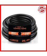 Heavy-Duty 25 Ft 14 Gauge 4 Way Trailer Wire - Color-Coded for Easy Install - $819.16 MXN