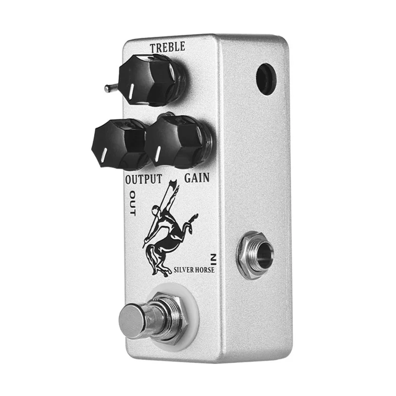 MOSKYAudio Golden Horse Guitar Overdrive Effect Pedal Full Metal Shell T... - $26.53