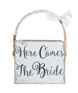 Here Comes The Bride Wood Basket Wedding Keepsake Gift - £24.03 GBP