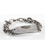 Sterling Silver WWII Air Force ID Bracelet Gorgeous - $593.43 CAD