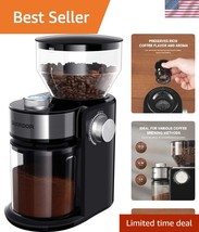 Professional Electric Burr Grinder with Easy Clean Features - Perfect fo... - $60.00