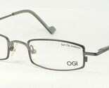 OGI Mod. 2224 977 Oscuro Gris / Acero Gafas Montura Metálica 45-20-135mm - $73.74