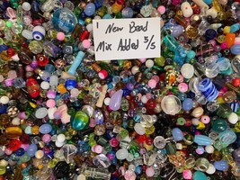 *~200~Piece Glass Loose Beads*7oz+ Bulk Mixed Lot #1 Craft Jewelry!!! - £14.16 GBP