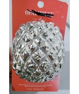Opalhouse Plug in Fragrance Oil Warmer Diamond Silver Wall Plug in - $11.72 CAD