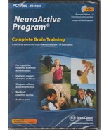 NeuroActive Program Complete Brain Training brain Center of America 4cd&#39;s   - $68.00