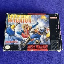 Doomsday Warrior (Super Nintendo, 1992) SNES In Box w/ Protector - Tested! - $35.72