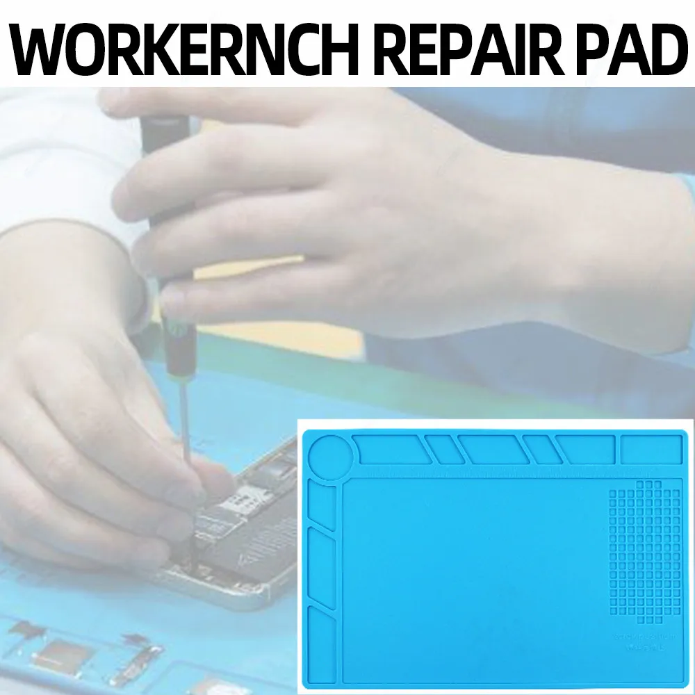 Phone repair tools set screwdriver kit heat insulation pad screen opening a a telephone thumb200
