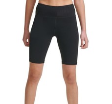 DKNY Womens Sport High-Waist Bike Shorts, X-Small, Sour Apple - £29.98 GBP