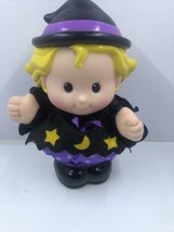 Fisher Price Little People HALLOWEEN SARAH LYNN WITCH 8&quot; Battery Operate... - £12.52 GBP