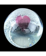 Caithness Scotland Scottish Art Glass Paperweight Sweetheart Heart Pink ... - $889.33 MXN