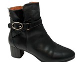 PIKOLINOS Calafat W1Z-8977C1 Black Leather bootie size 38 - $49.46