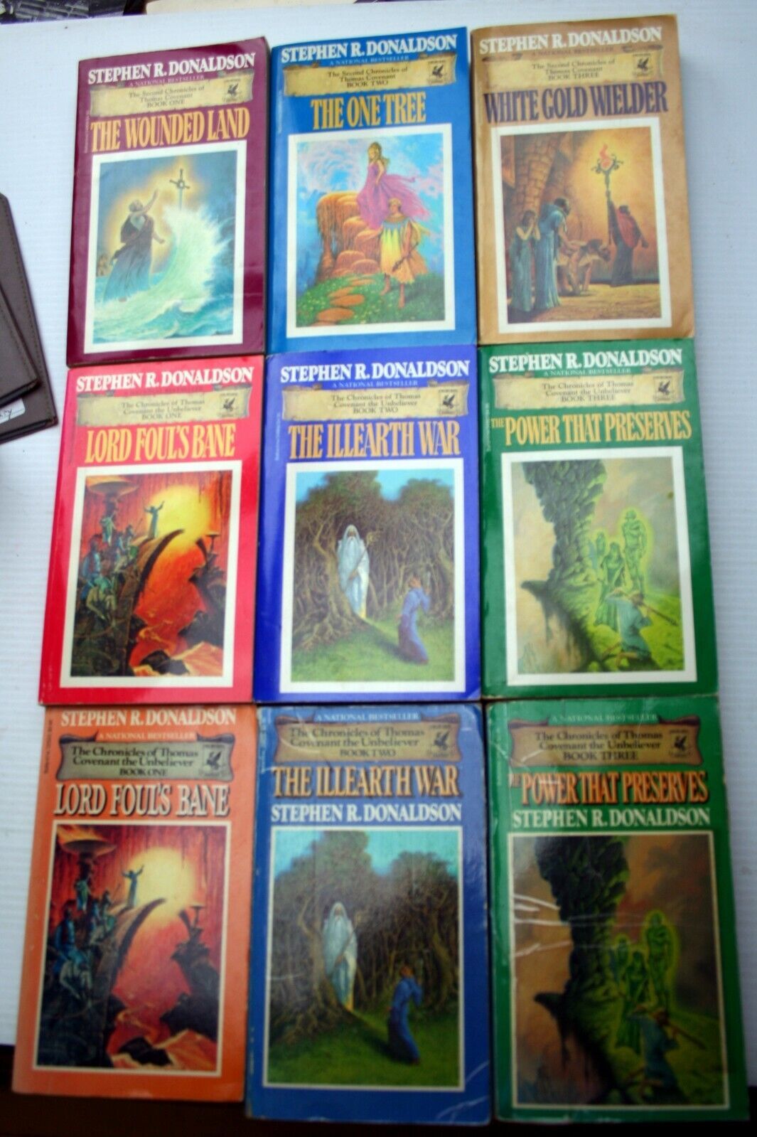 YOU PICK Stephen R. Donaldson trilogy CHRONICLES OF THOMAS THE UNBELIEVER 1 or 2