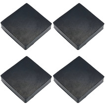 4&quot; Jewelers Block Square Rubber 1&quot; Thick 4 Pcs - £26.37 GBP