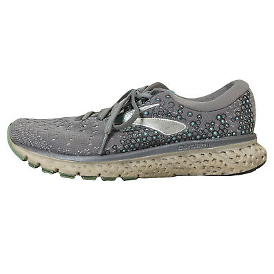 Primary image for Brooks Glycerin 17 Running Shoes Size 7B Gray Walking Comfort Support Womens
