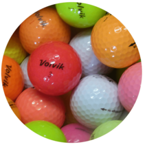 42 Mint Colored Volvik Golf Balls Mix - AAAAA 5A - £46.51 GBP