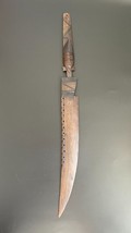 31&quot; Hand Carved African Ebony Wood Wall Hanging in Form of Figure Sword ... - $165.00