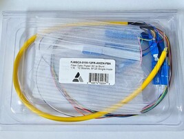 SpeedaLite UNC 1M Fiber Optic Pigtail Singlemode 9/125 SC to Open 12 Str... - $459.26 MXN