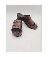 Cole Haan Women&#39;s Brazilian Country Brown Sz 7.5 B Leather Slide Slip On... - €36,88 EUR