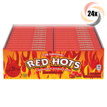 Full Box 24x Packs Original Red Hots Cinnamon Flavored Candy | .9oz - £18.06 GBP