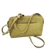 Universal Thread Womens Bag Light Olive Adjustable Crossbody Zip Closure - £14.80 GBP