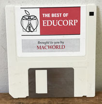 Vtg 90s Macworld The Best Of Educorp Floppy Disk Mac Macintosh Software - $16.99