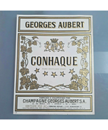 Original Brandy Label Georges Aubert Brazil - $3.90