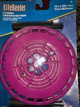 KiteReeler Kite Winder Purple with 200 feet 25 LB Nylon Line by X Kites ... - $6.81