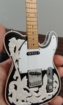 WAYLON JENNINGS - Fender Telecaster Licensed 1:4 Scale Replica Guitar~Axe Heaven - £35.19 GBP