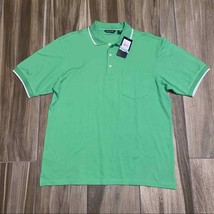 PGA Tour Stanley Green Large Polo collared shirt - £14.18 GBP