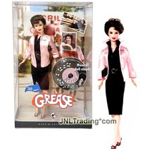 Year 2007 Barbie Grease Doll RIZZO M0681 in Pink Jacket with Musical Doll Stand - £78.95 GBP