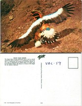 USA Eagle Dancer Pueblo Native American Vintage Postcard - £7.44 GBP