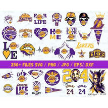 Lakers basketball team Logos w/ Kobe Byrant 250 designs - $2.50
